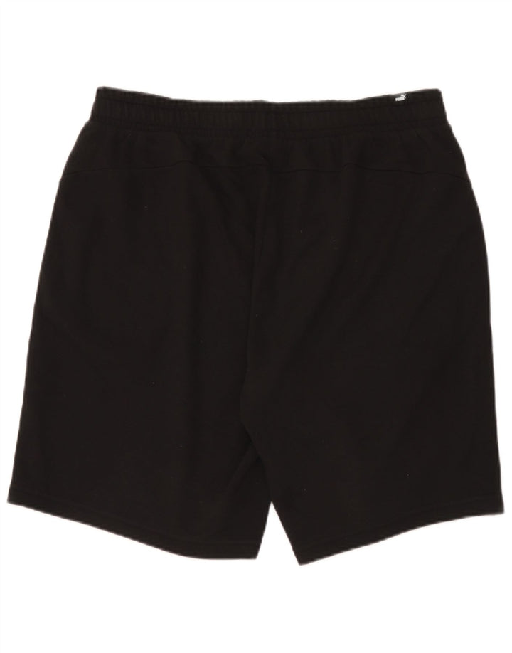 Puma Short de Sport Homme XL Noir Coton