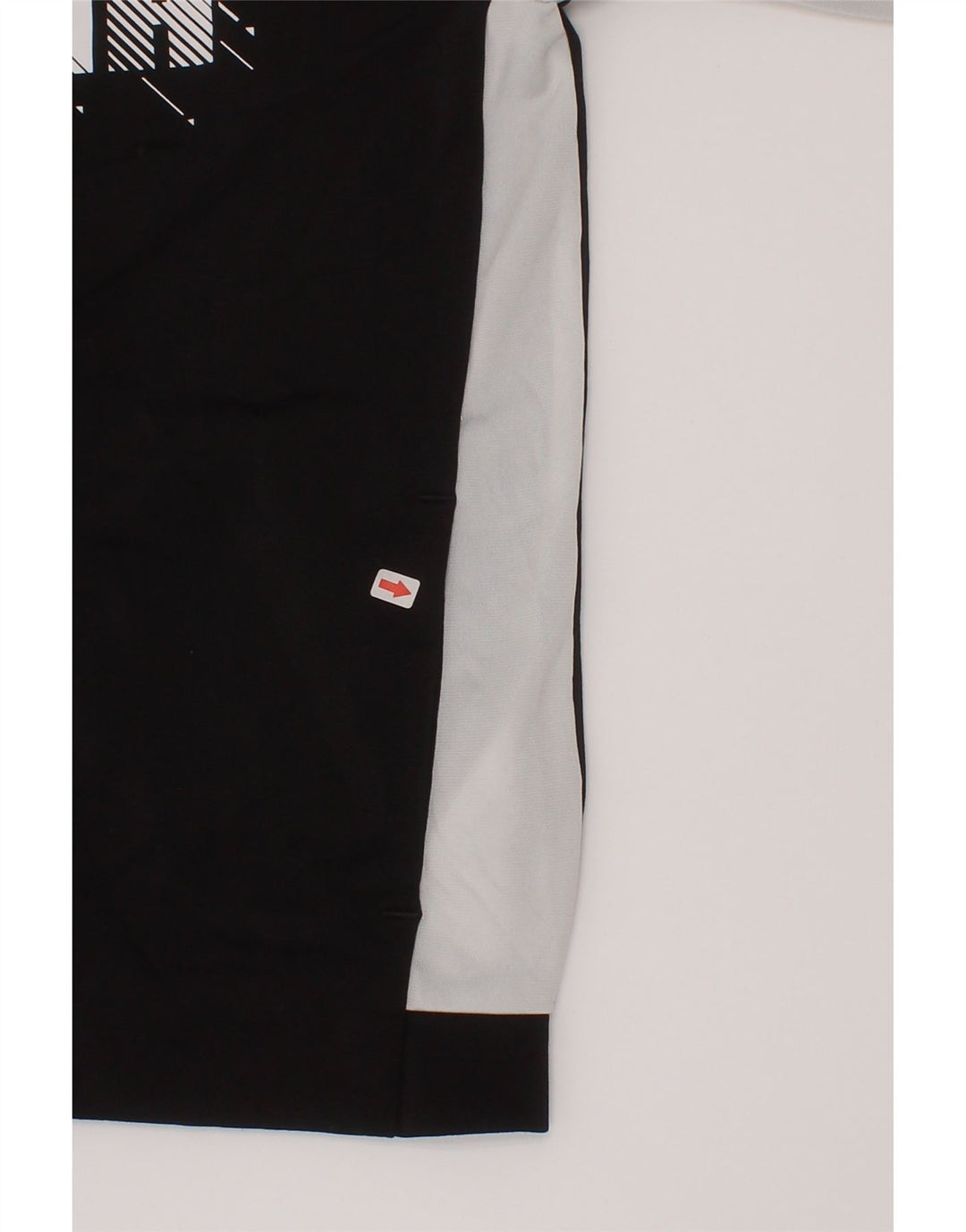 Puma Veste de survêtement graphique pour garçon 7-8 ans Noir Colourblock