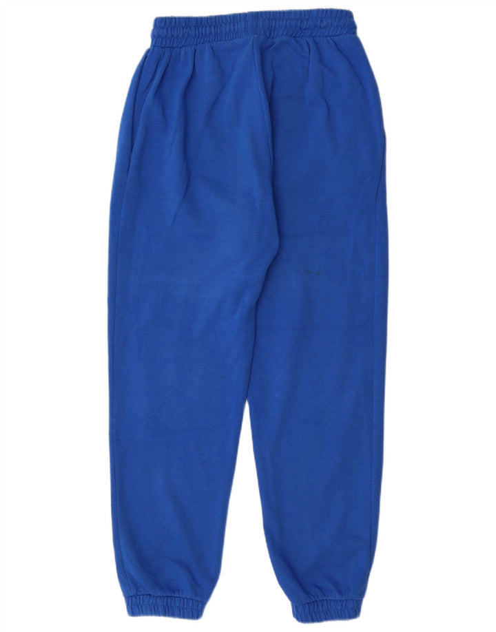 Zara Pantalon de survêtement pour femme Joggers UK 14 Large Bleu Polyester
