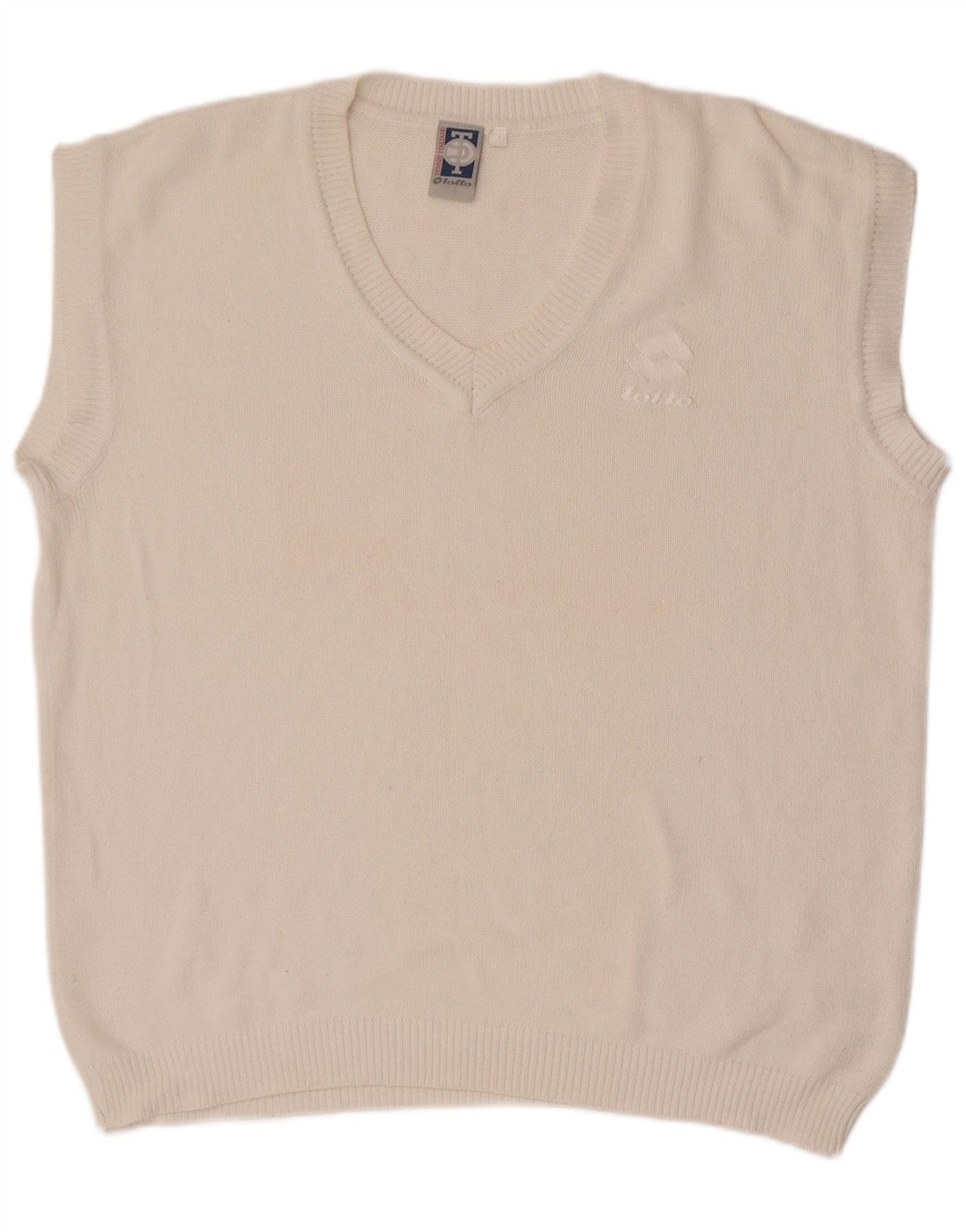 Lotto Débardeur Homme Grand Blanc Coton