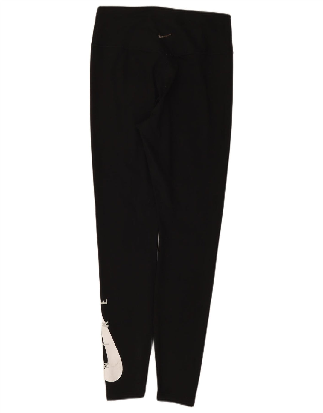Nike Legging graphique Dri Fit pour femme UK 12 Noir moyen Polyester