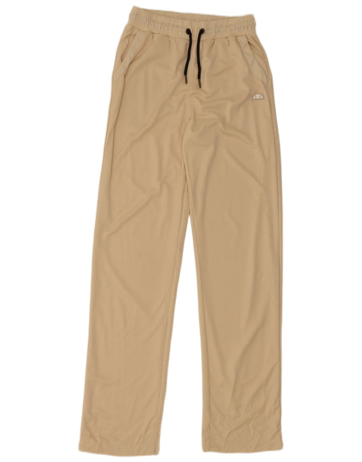 Ellesse Pantalon de survêtement pour femme UK 8 Small Beige Polyester