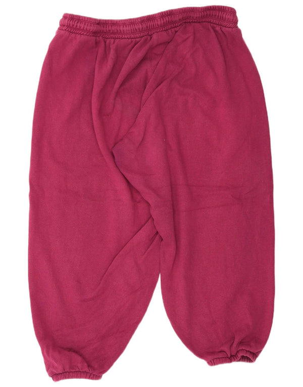 Dkny Pantalon de survêtement court pour femme en coton violet UK 20 2XL