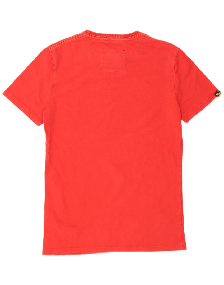 Superdry T-Shirt Graphique Homme Petit Rouge Coton