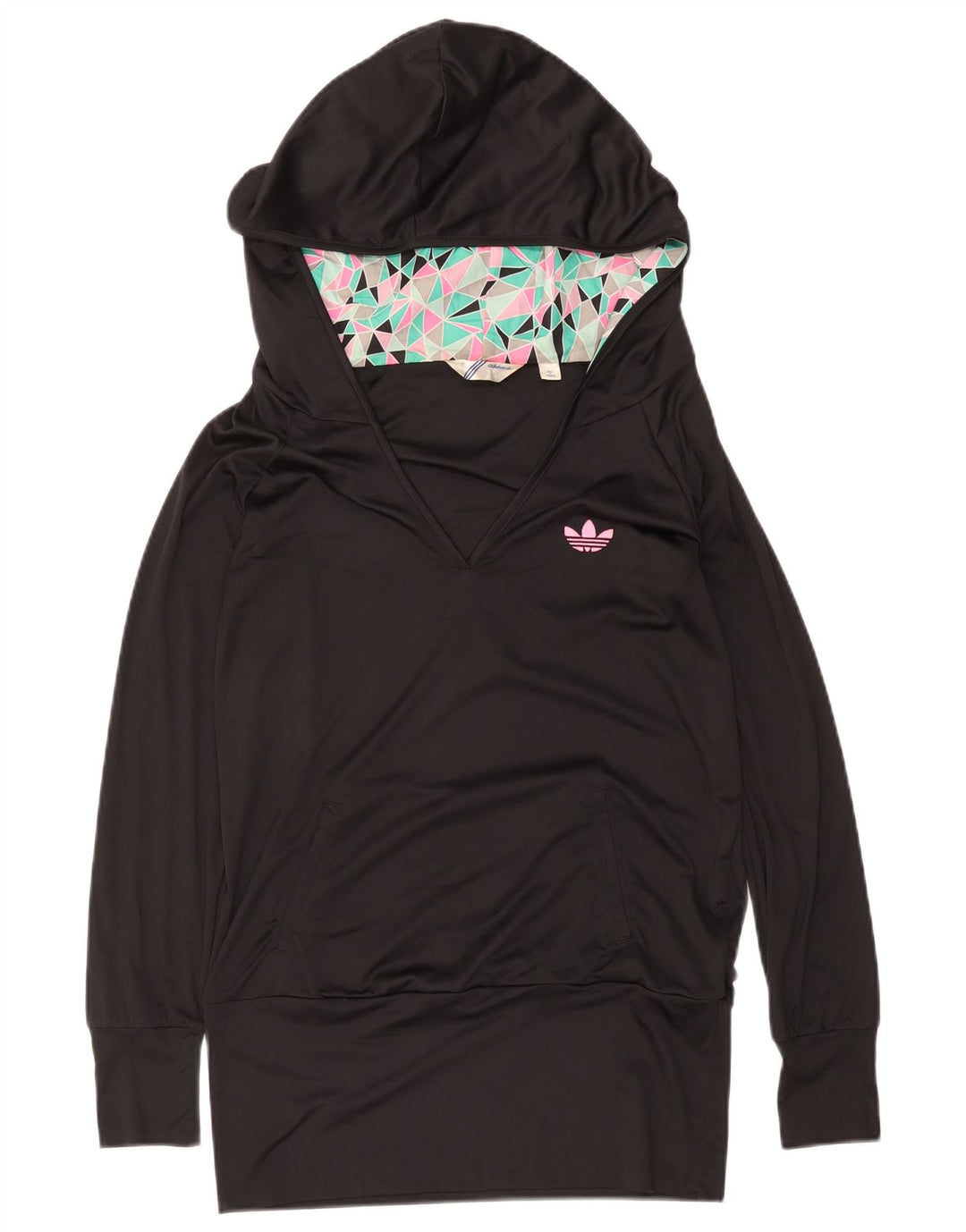 Adidas Pull à capuche pour femme EU 38 Medium Noir Polyester