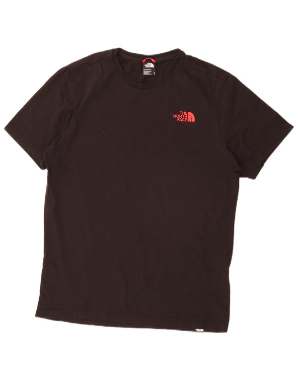The North Face T-shirt graphique pour homme en coton noir moyen