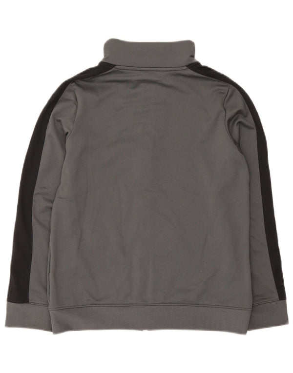 Under Armour Veste de Survêtement Garçon 9-10 Ans Gris Moyen Colourblock