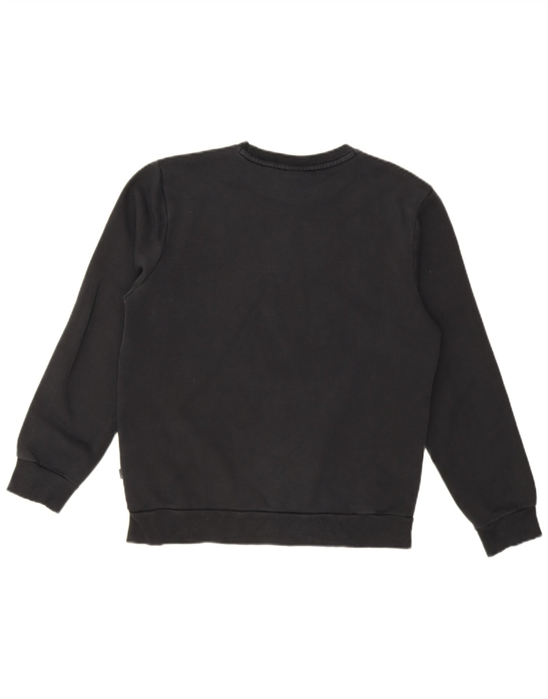 Puma Sweat-shirt surdimensionné pour femme UK 10 Petit coton noir