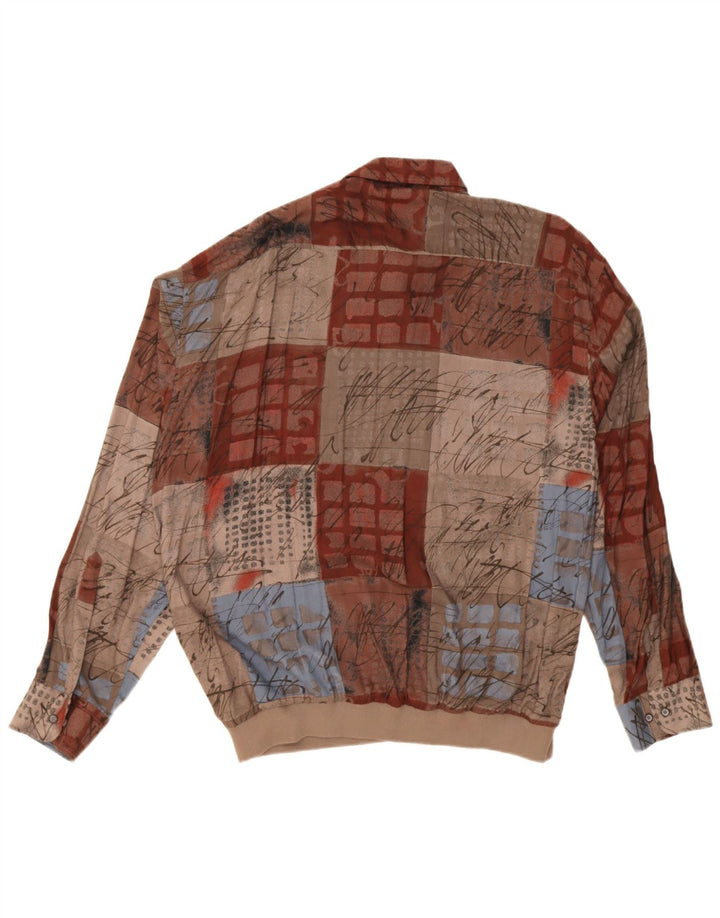 Jupiter Chemise pull homme taille 43 grand coton patchwork multicolore