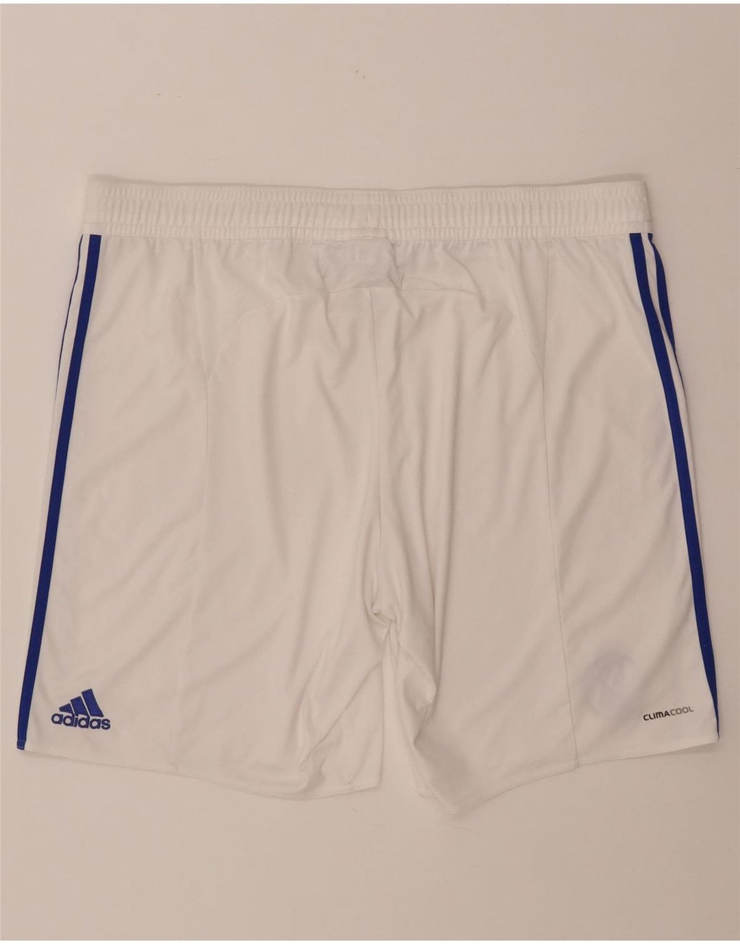 Adidas Short de sport Climacool pour homme 2XL Blanc Polyester
