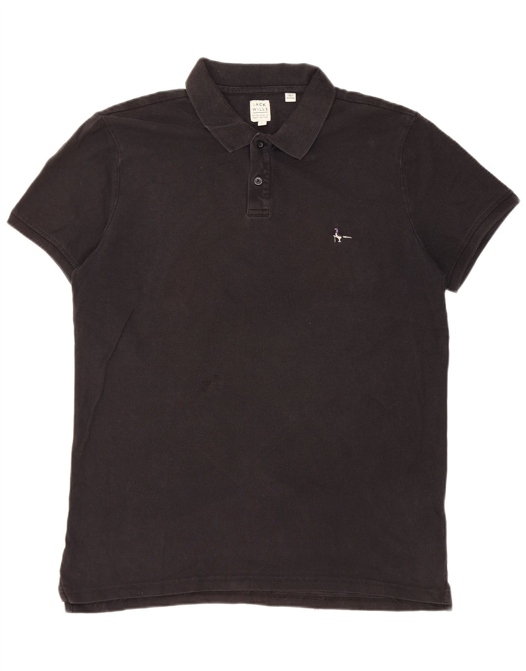 Jack Wills Polo Homme Grand Noir Coton