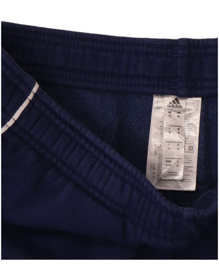 Adidas Pantalon de survêtement pour homme en coton bleu marine moyen