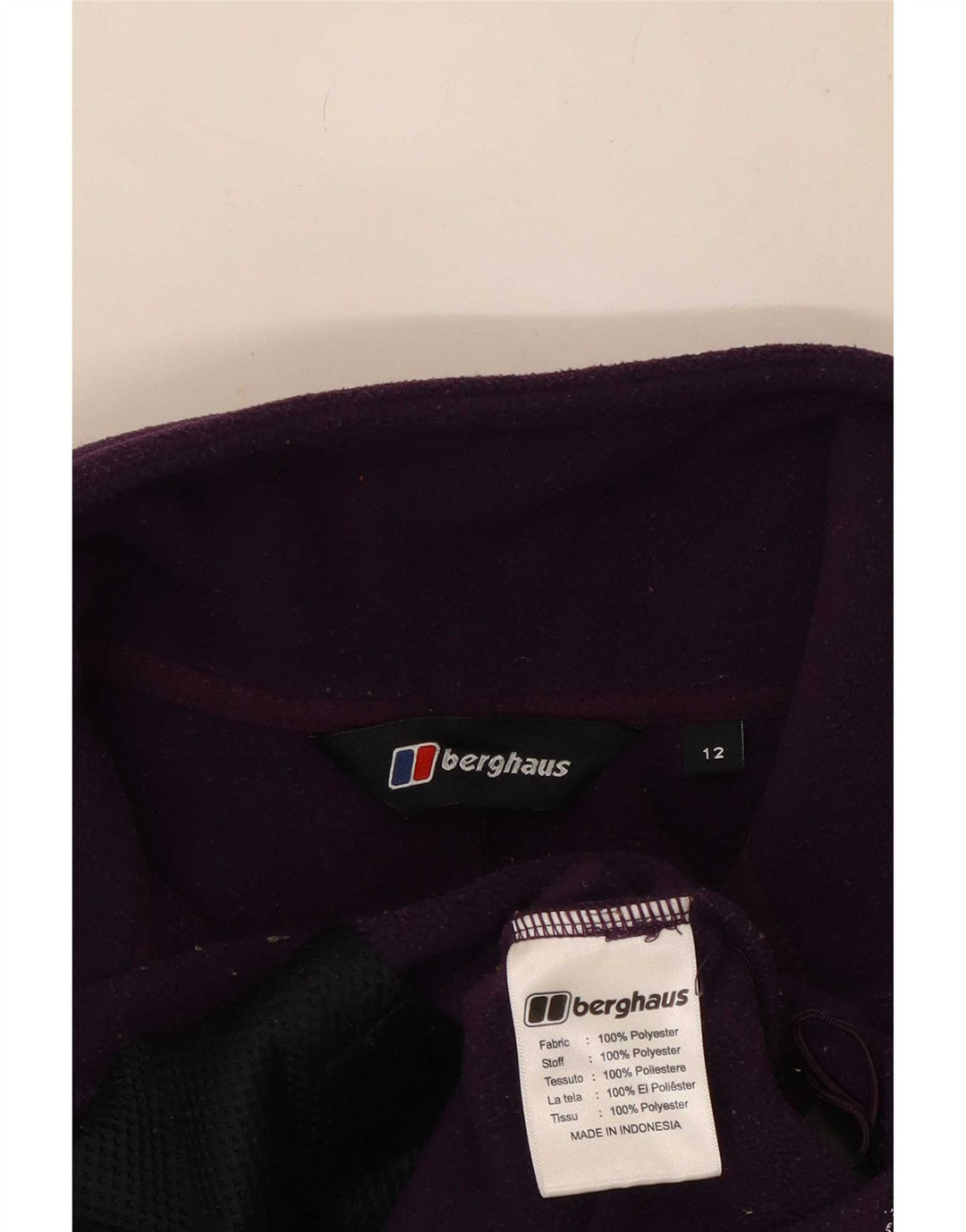 Berghaus Veste Polaire Femme UK 12 Violet Moyen Polyester