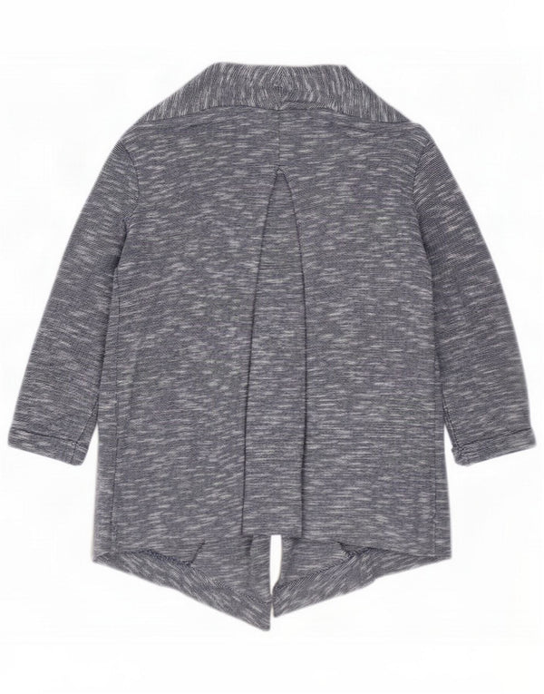 Fat Face Cardigan à manches 3/4 pour femme UK 8 petit bleu marine moucheté