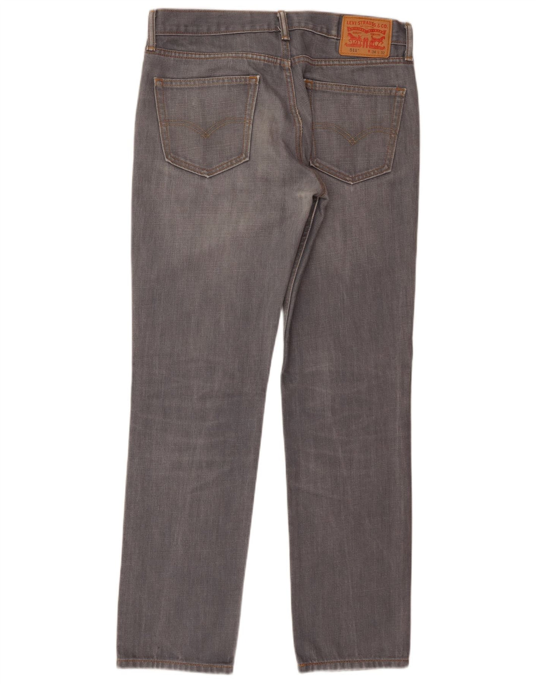 Levi's Jean Slim 511 Homme W34 L32 Gris Coton
