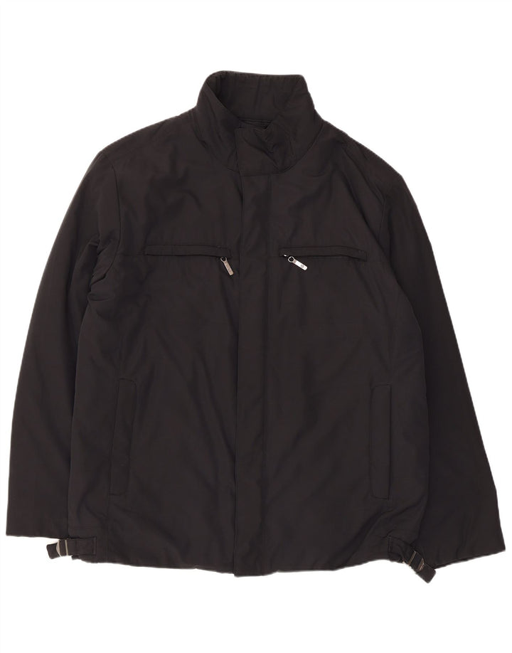 Ivy Oxford Veste coupe-vent pour homme IT 50 Large Noir Polyester