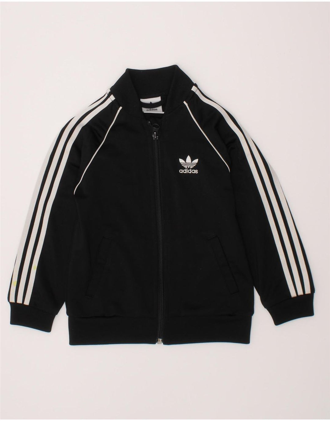 Veste de survêtement Adidas Garçon 2-3 ans Noir Polyester