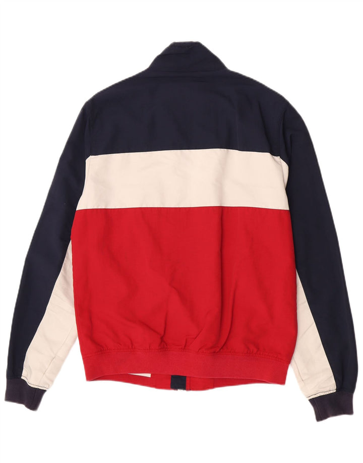 Tommy Hilfiger Veste Bomber Homme UK 38 Medium Multicolore Colourblock