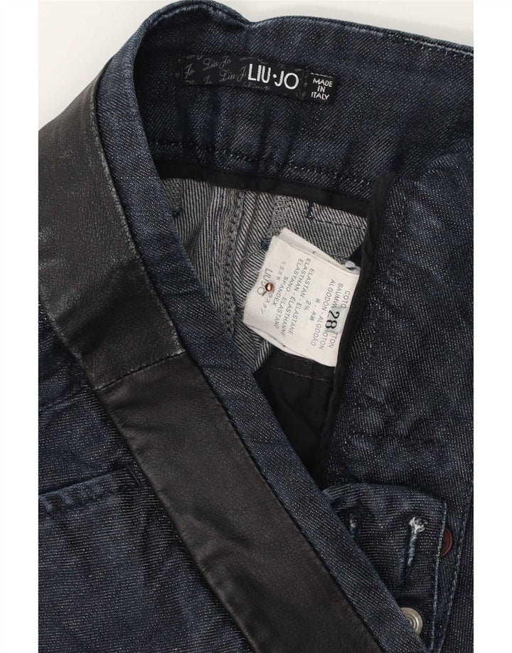 Liu Jo Femme Jean Slim W28 L29 Bleu Marine Coton
