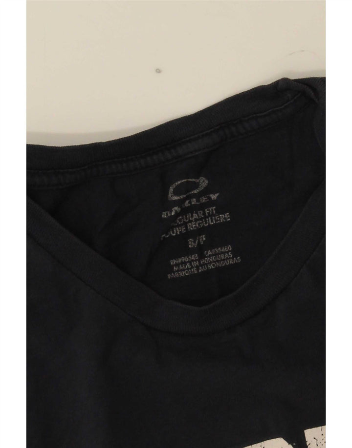 Oakley T-shirt graphique pour hommes, petit, bleu marine