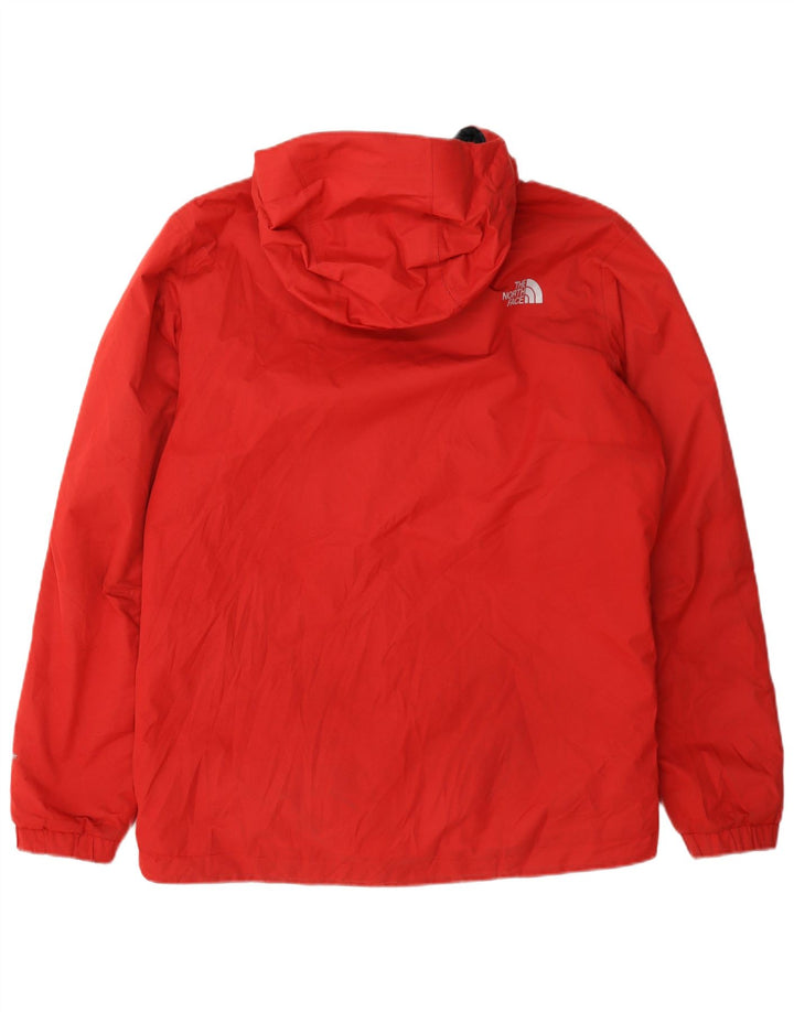 The North Face Veste coupe-vent à capuche pour homme UK 38 Rouge moyen Polyester