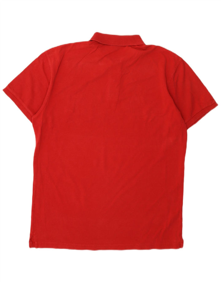 Gant Polo ajusté XL rouge coton homme