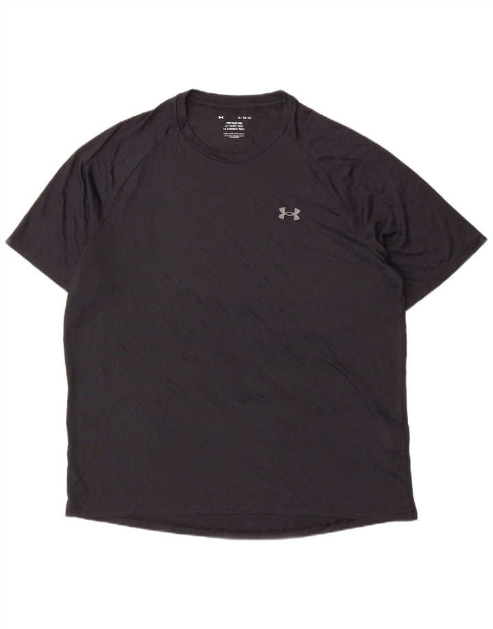 UNDER ARMOUR T-Shirt Homme Haut XL Noir Polyester