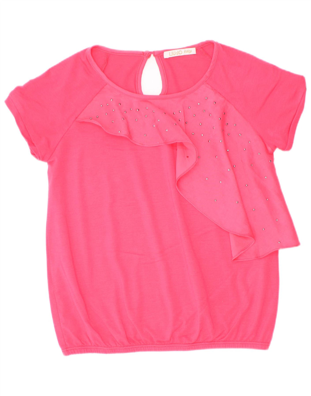 Liu Jo Haut Chemisier Fille 4-5 Ans Rose Polyester
