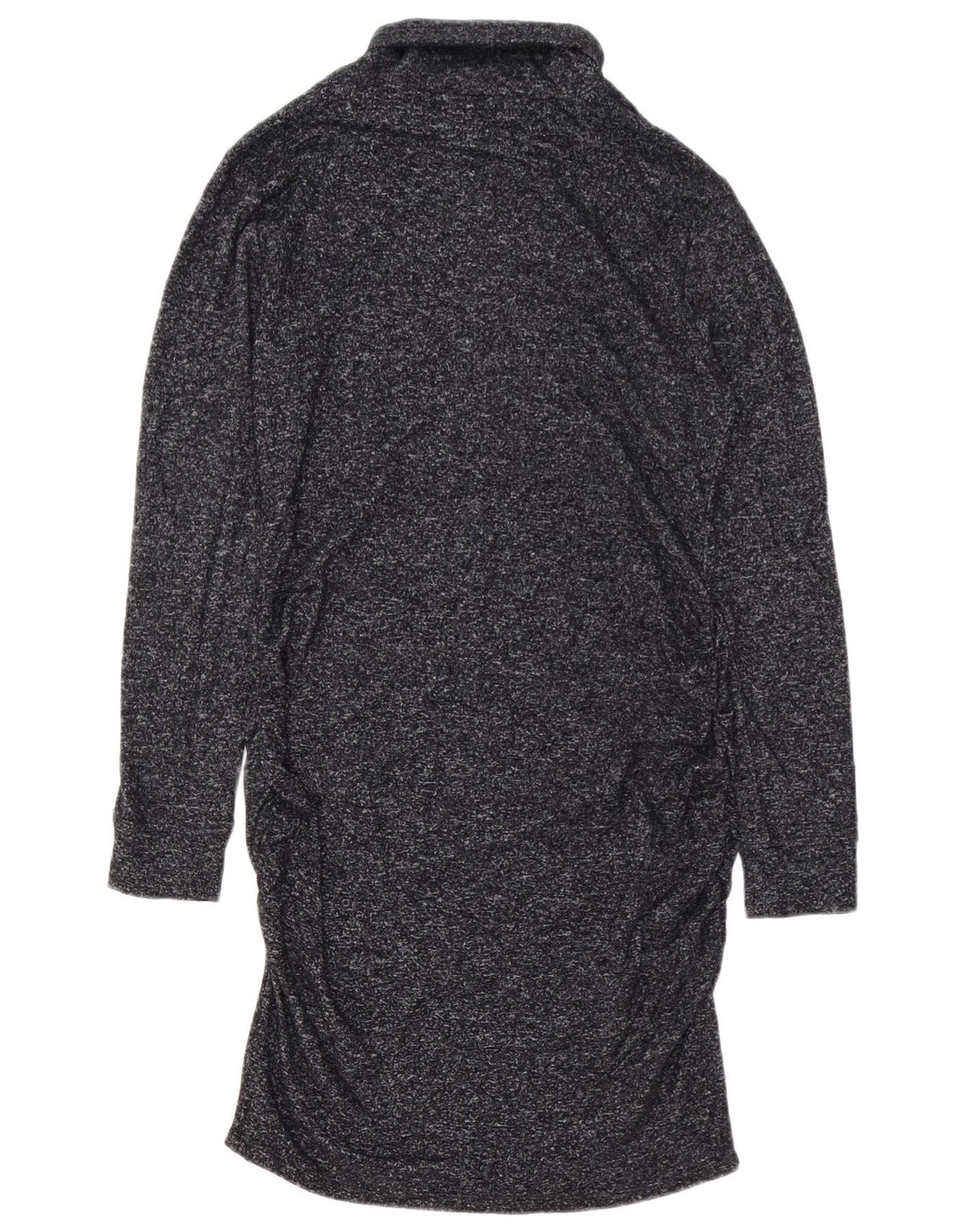 Athleta Robe pull à col roulé pour femme UK 44 - Rayonne mouchetée bleu marine moyen