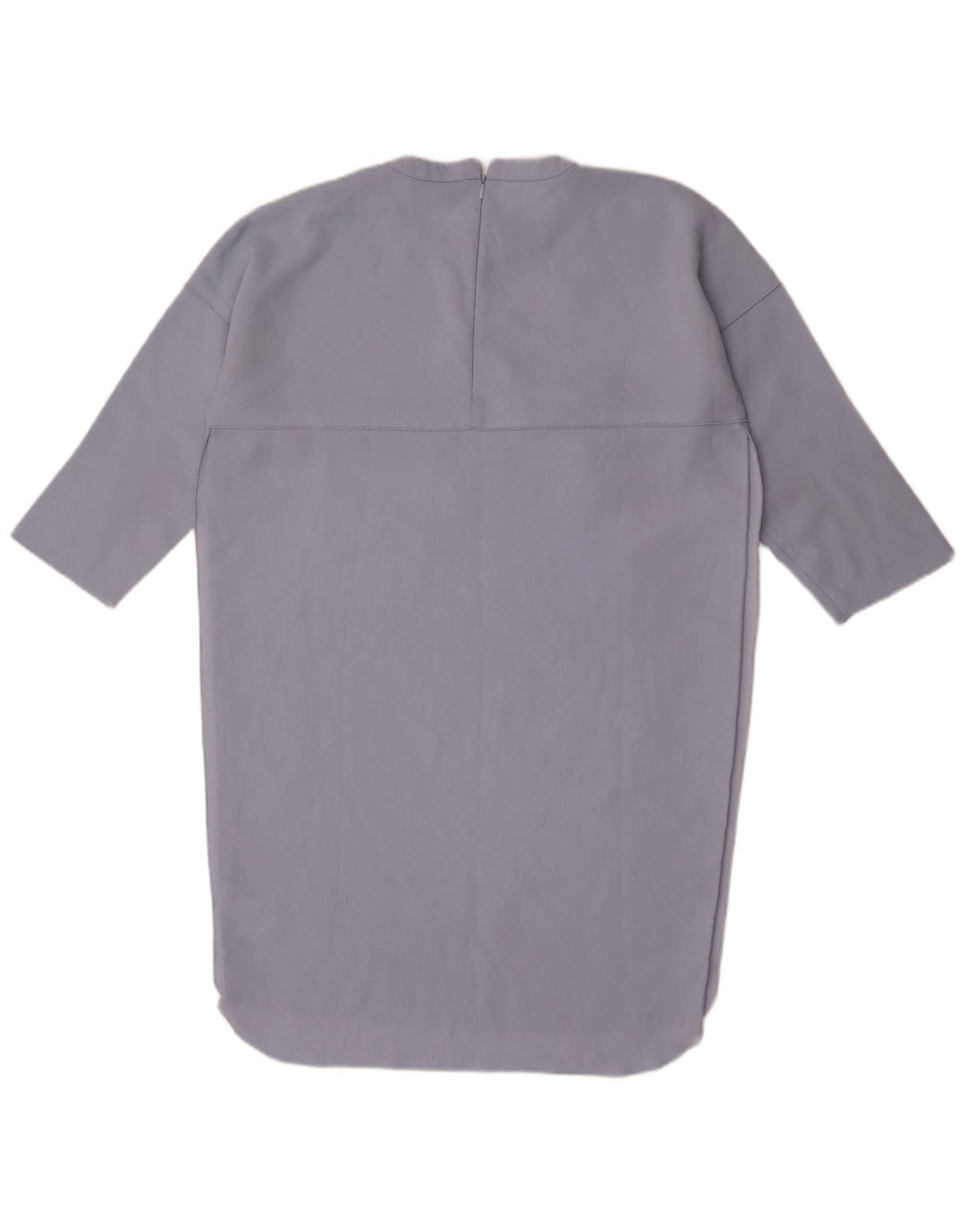 Whistles Robe droite surdimensionnée à manches 3/4 pour femme UK 10 Small Bleu