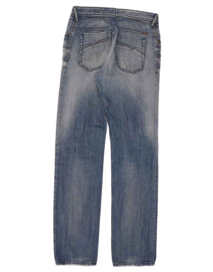 Diesel Jean Slim Iakop Vieilli Homme W33 L34 Bleu Coton