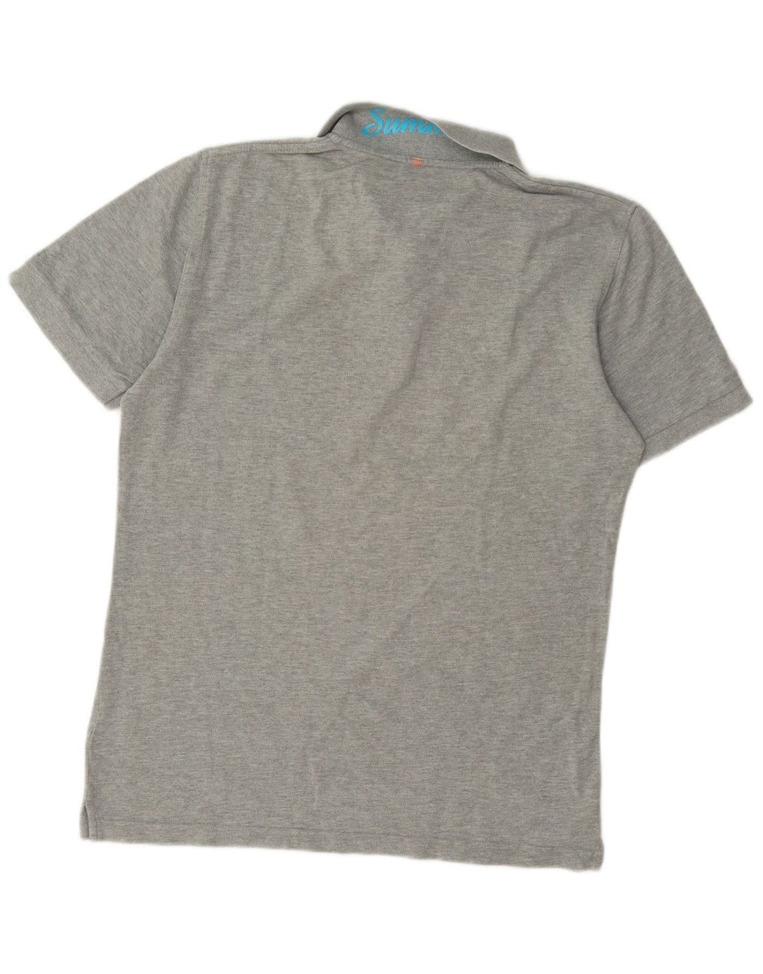 Sun68 Polo Homme Large Gris Coton