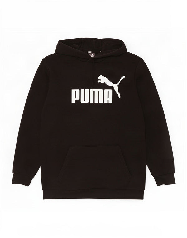 Puma Pull à Capuche Graphique Homme Noir Moyen Coton
