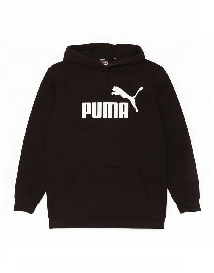 Puma Pull à Capuche Graphique Homme Noir Moyen Coton