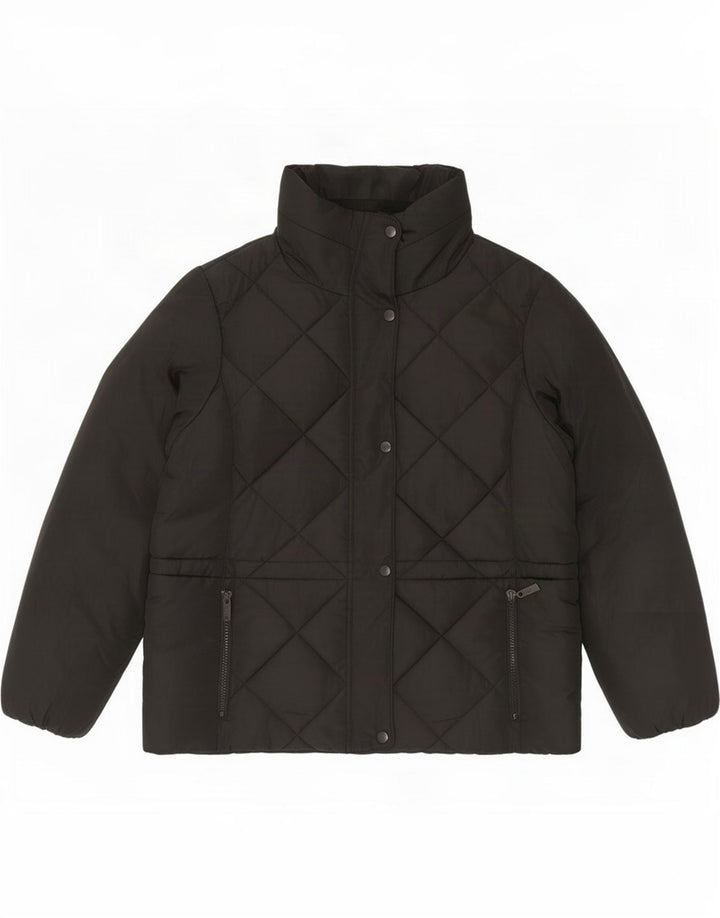 Marks & Spencer Veste matelassée pour femme UK 22 3XL Noir Polyester