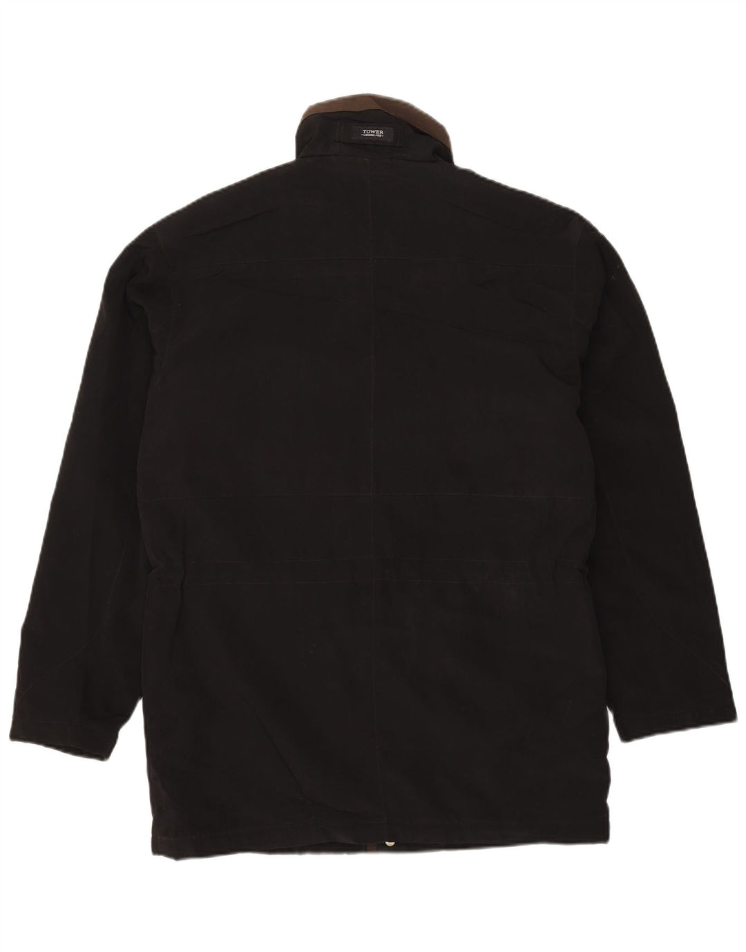 LONDON FOG Veste utilitaire pour hommes UK 38 Polyester noir moyen