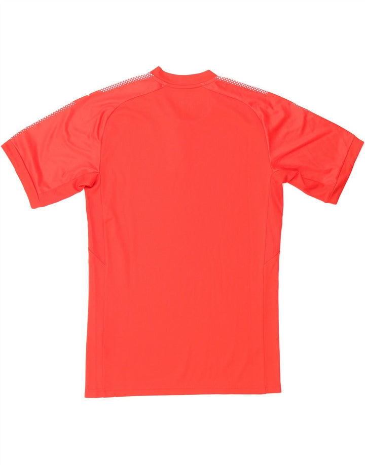 PUMA Mens T-Shirt Top Medium Red Polyester Vintage Puma and Second-Hand Puma from Messina Hembry 