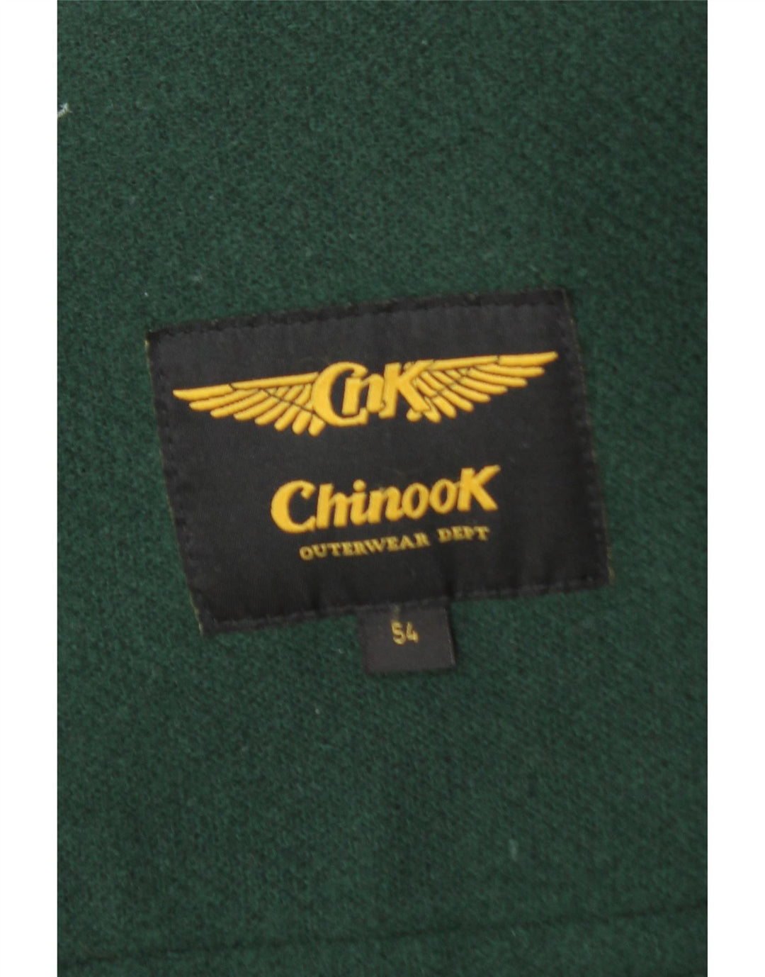 Chinook Duffle-coat à capuche pour homme IT 54 2XL Vert