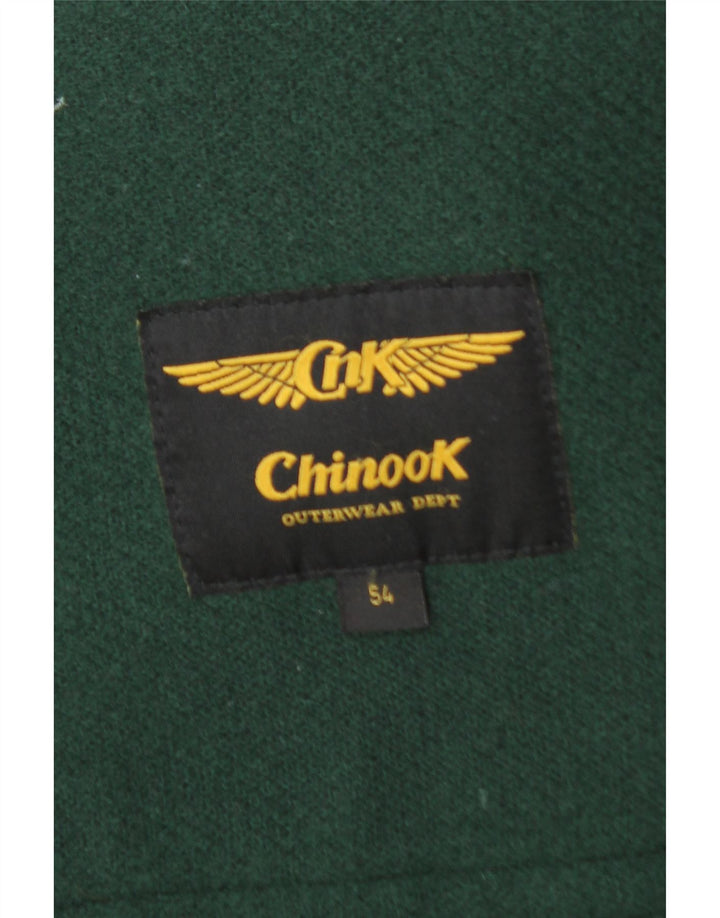Chinook Duffle-coat à capuche pour homme IT 54 2XL Vert