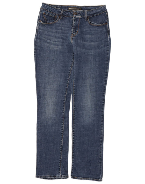 Levi's Jean droit Bold Curve taille moyenne pour femme US 10 Large W30 L30 Bleu