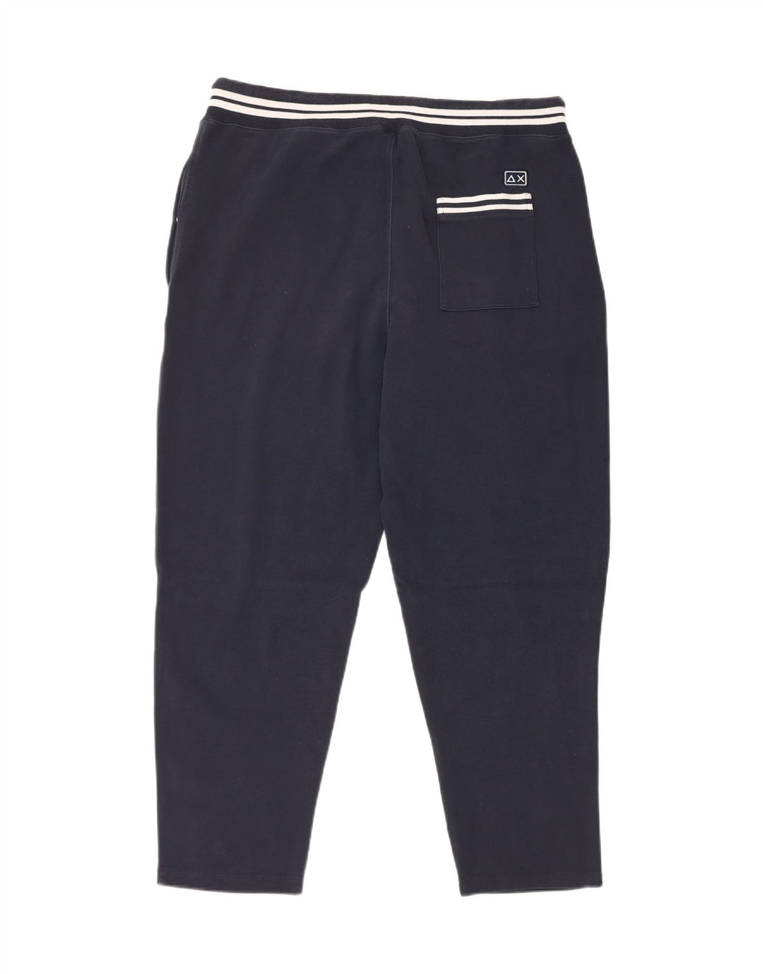 Sun68 Pantalon de Survêtement Homme XL Bleu Marine Coton