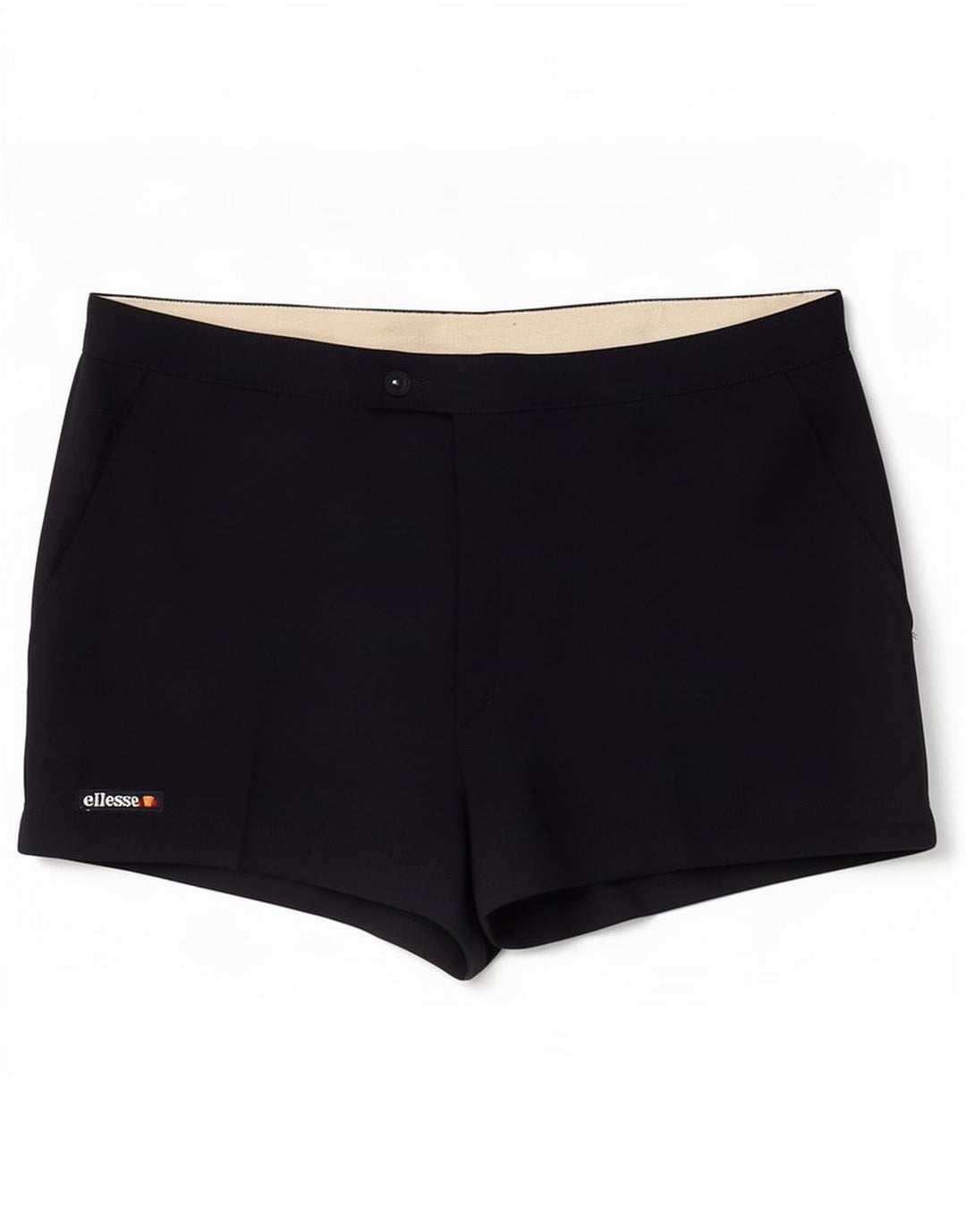 Ellesse Short décontracté pour homme Large W36 Bleu marine Polyester