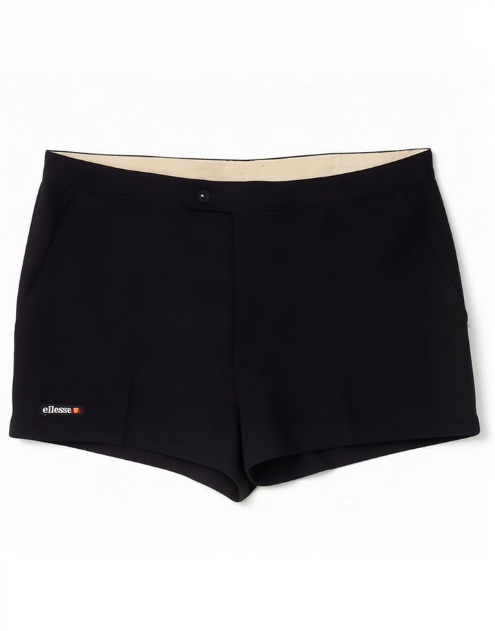 Ellesse Short décontracté pour homme Large W36 Bleu marine Polyester