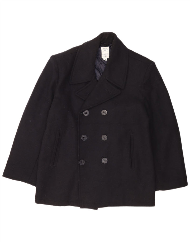 MFH Caban Homme UK 38 Laine Bleu Marine Moyen