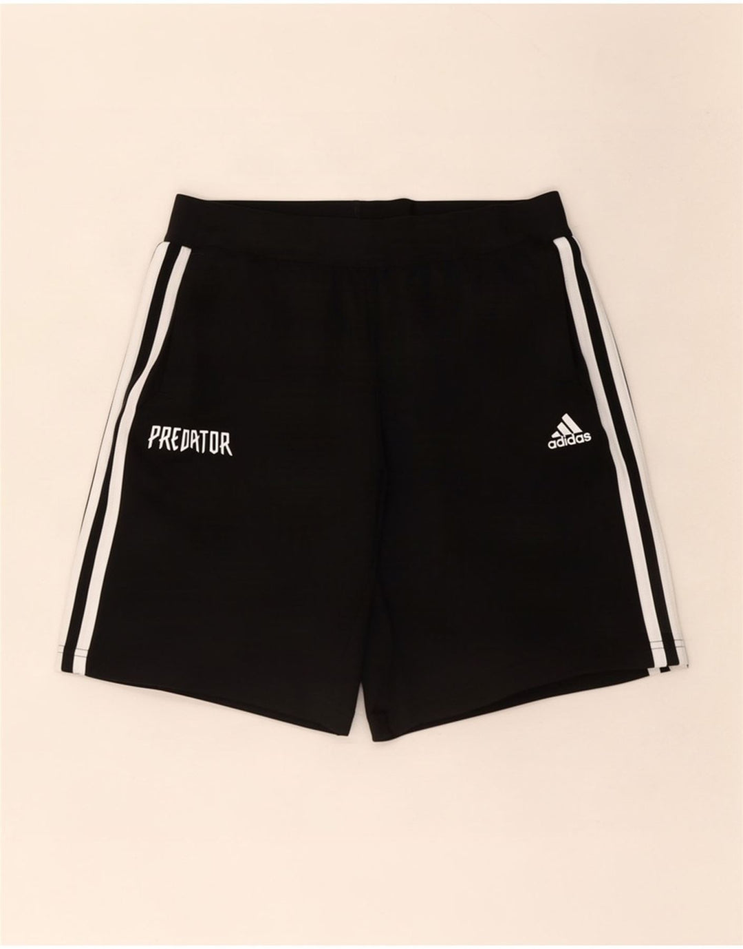 Adidas Short de Sport Predator Garçon 13-14 Ans Noir Polyester