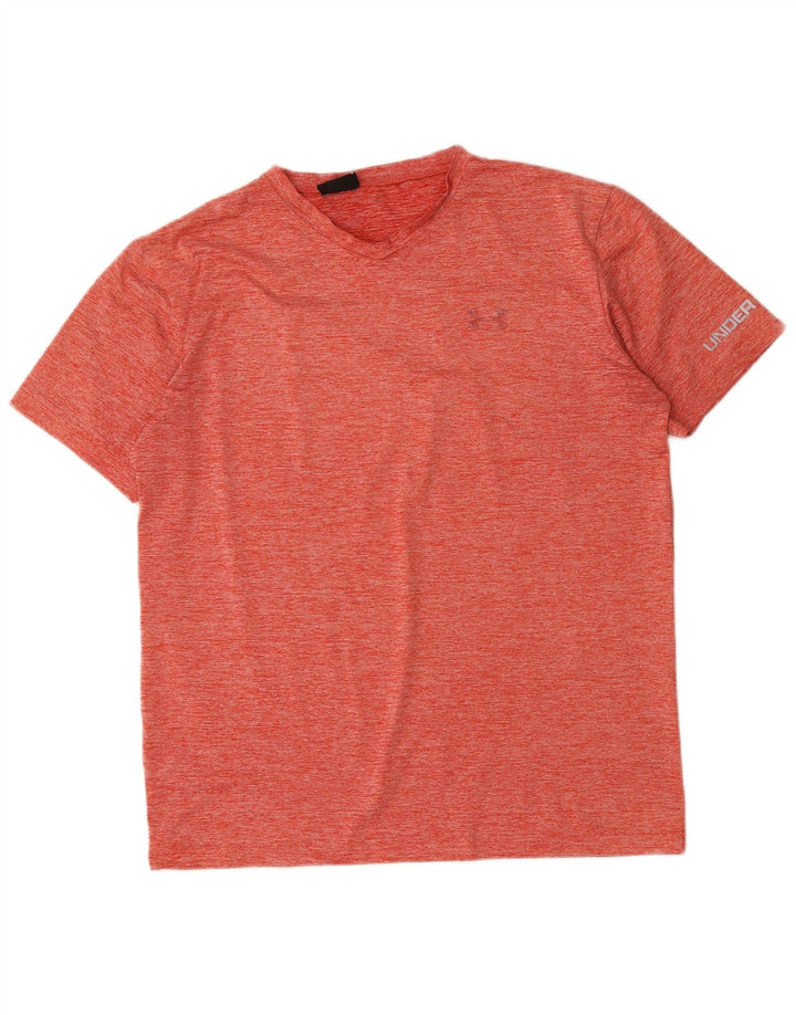 Under Armour T-Shirt Homme Haut Large Rouge Moucheté