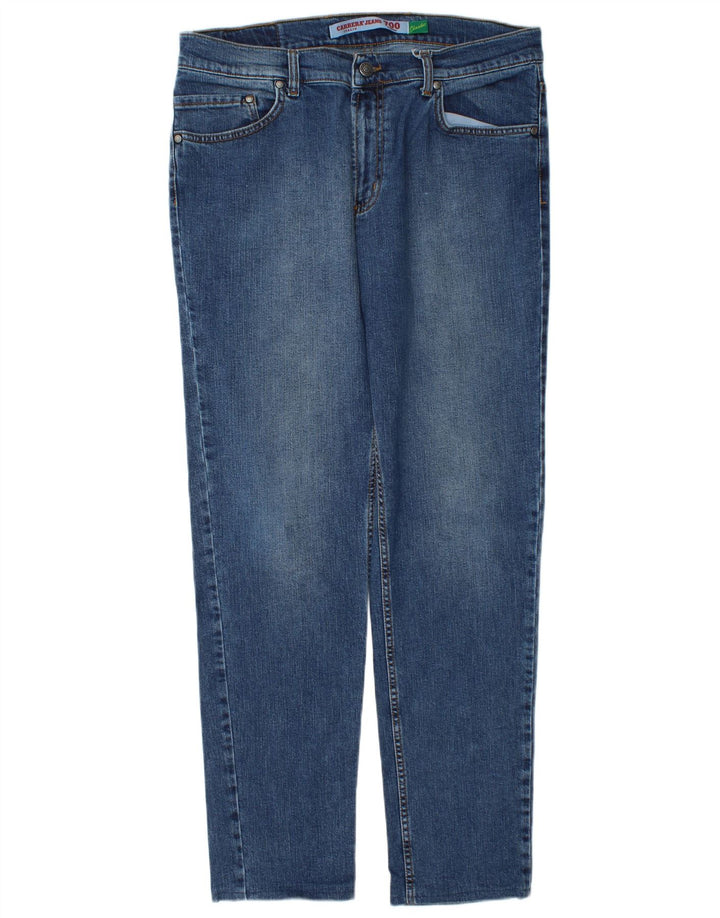 Carrera Jean Slim Regular Fit W36 L30 Homme Bleu Coton