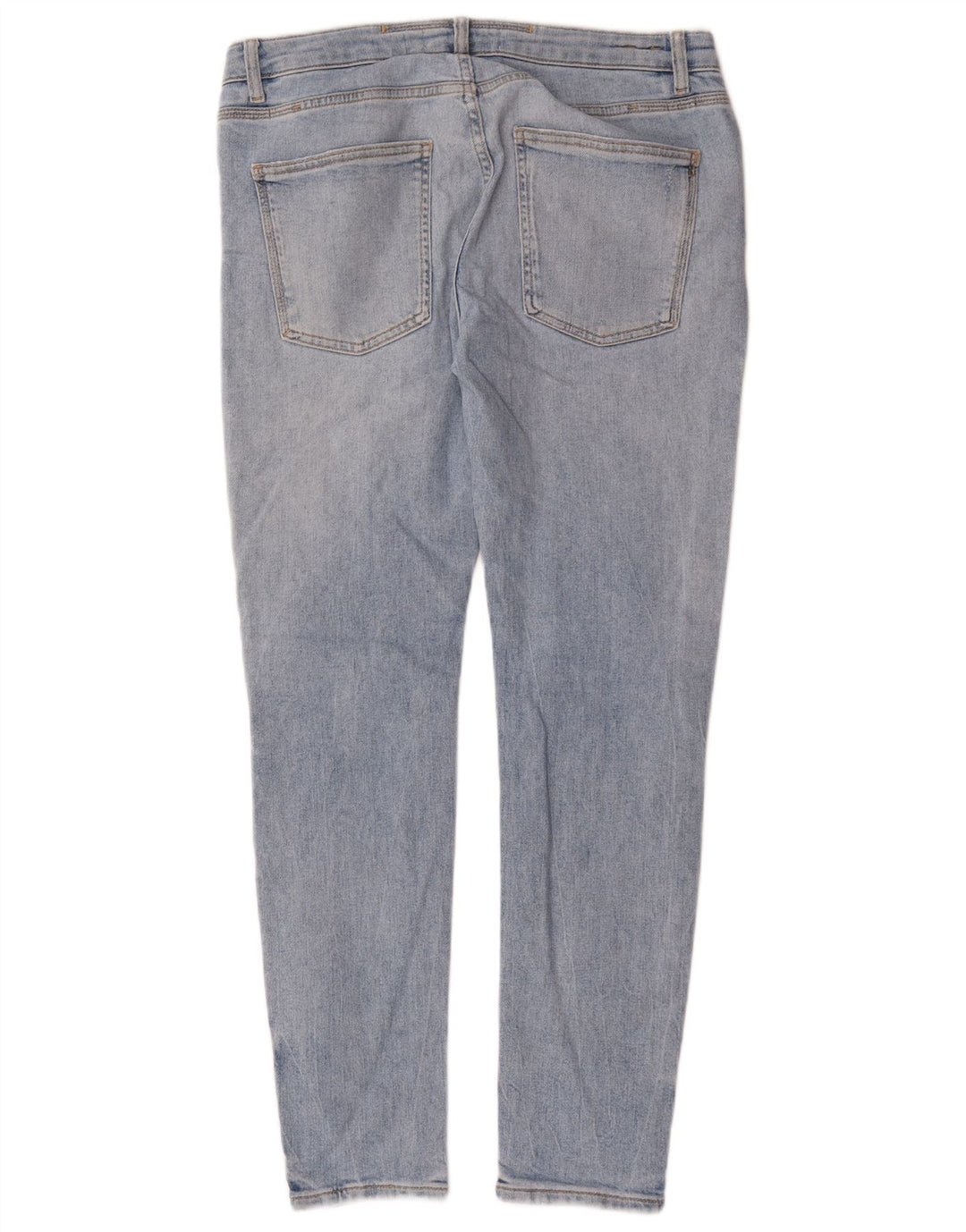 Zara Jean slim en détresse pour homme EU 40 Medium W31 L30 Bleu Coton