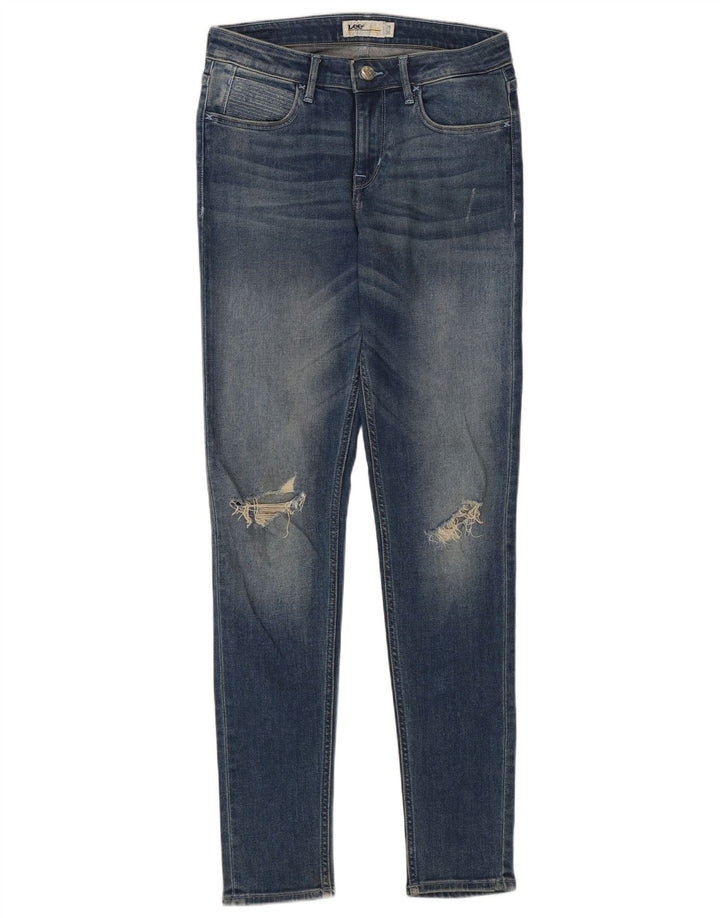 Lee Jean skinny effet vieilli W28 L30 en coton bleu pour femme