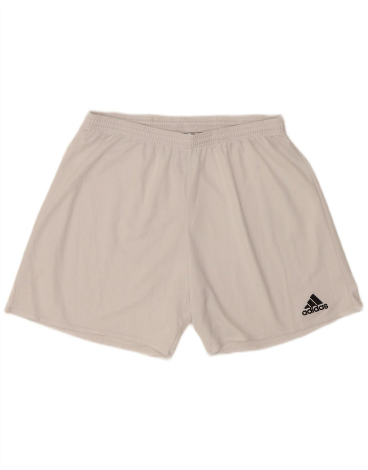 Adidas Short de sport Aeroready pour homme XL Blanc Polyester